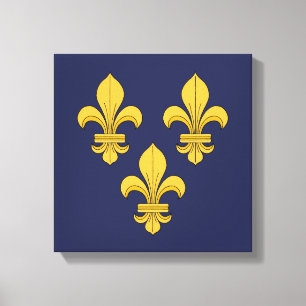 Toile Fleur de lis