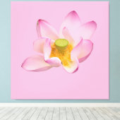 Toile Fleur de lotus (Insitu (Plancher de Bois))