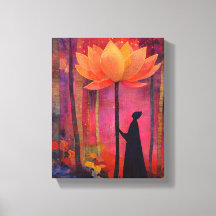 Fleur de lotus et angélique