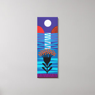 Toile Fleur de lune