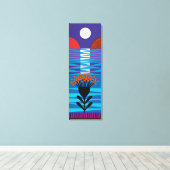 Toile Fleur de lune (Insitu (Plancher de Bois))