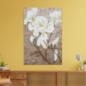 Toile Fleur de Magnolia (Insitu(Salon))