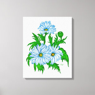 Toile Fleur de marguerite