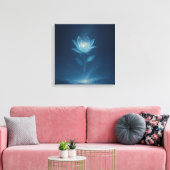 Toile Fleur de minuit (Insitu(Salon))