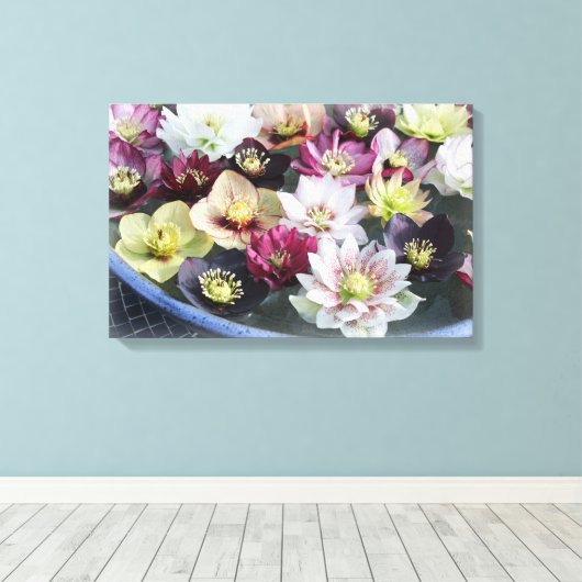 Toile Fleur de Noël (Insitu (Plancher de Bois))