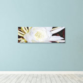 Toile Fleur de nuit blanche (Insitu (Plancher de Bois))