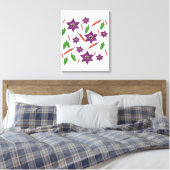 Toile Fleur de poivrons chili (Insitu(Chambre))
