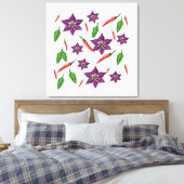Toile Fleur de poivrons chili (Insitu(Chambre))