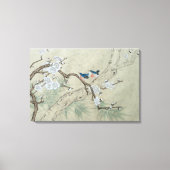 Toile Fleur de prunier au printemps (Recto)