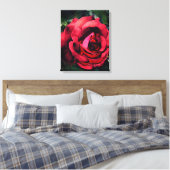 Toile Fleur de rose rouge en fleurs Abstrait (Insitu(Chambre))