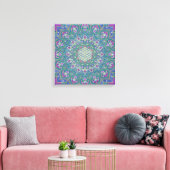 Toile Fleur De Vie - Mandala India Style 1 (Insitu(Salon))