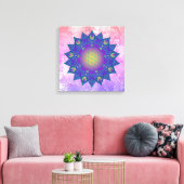 Toile Fleur De Vie - Mandala Indien 3 (Insitu(Salon))