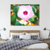 Toile Fleur de volubilis rose (Insitu(Chambre))