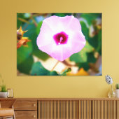 Toile Fleur de volubilis rose (Insitu(Salon))