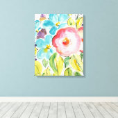 Toile Fleur délice II (Insitu (Plancher de Bois))