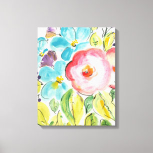 Toile Fleur délice II