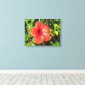Toile Fleur d'hibiscus (Insitu (Plancher de Bois))