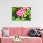 Toile Fleur d'hortensia rose foncé (Insitu(Salon))