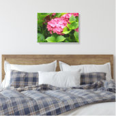 Toile Fleur d'hortensia rose foncé (Insitu(Chambre))