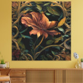 Toile Fleur du Crépuscule (Insitu(Salon))