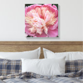 Toile Fleur en gros plan - En fleurs - Rose (Insitu(Chambre))