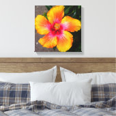 Toile Fleur Feu (Insitu(Chambre))