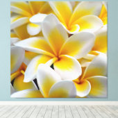 Toile Fleur Frangipani Plumeria (Insitu (Plancher de Bois))