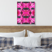 Toile Fleur Hibiscus rose Multiplié Abstrait (Insitu(Chambre))