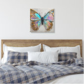 Toile Fleur hypnotique de couleur en gros plan (Insitu(Chambre))