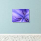 Toile Fleur Iris Violet Fermer (Insitu (Plancher de Bois))