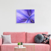 Toile Fleur Iris Violet Fermer (Insitu(Salon))