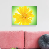 Toile Fleur jaune (Insitu(Salon))