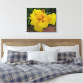 Toile Fleur Jaune Iris (Insitu(Chambre))