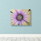 Toile Fleur marguerite violette et jaune (Insitu (Plancher de Bois))