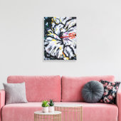 Toile Fleur mélancolique (Insitu(Salon))
