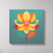 Toile Fleur mood (Recto)