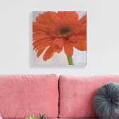 Toile Fleur orange Gerber Daisy (Insitu(Salon))
