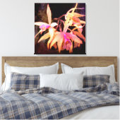 Toile Fleur - Orchidée - Laelia - Passion de minuit (Insitu(Chambre))