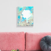 Toile Fleur Pastel (Insitu(Salon))