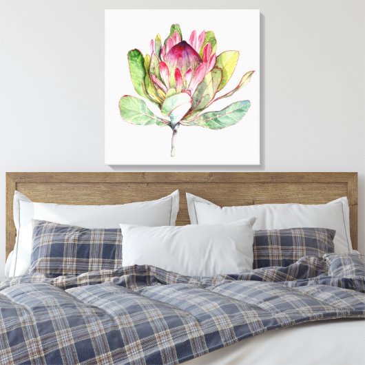 Toile Fleur Protea (Insitu(Chambre))