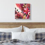 Toile Fleur radieuse (Insitu(Chambre))