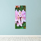 Toile Fleur Rhododendron rose (Insitu (Plancher de Bois))