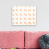 Toile Fleur rose blanche (Insitu(Salon))