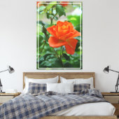 Toile Fleur rose de la nature (Insitu(Chambre))