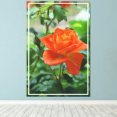 Toile Fleur rose de la nature (Insitu (Plancher de Bois))