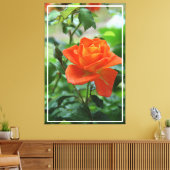 Toile Fleur rose de la nature (Insitu(Salon))