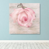 Toile Fleur rose douce (Insitu (Plancher de Bois))