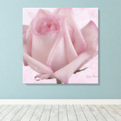 Toile Fleur rose douce (Insitu (Plancher de Bois))
