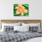 Toile Fleur rose et jaune (Insitu(Chambre))