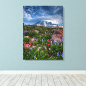 Toile Fleur sauvage (Insitu (Plancher de Bois))